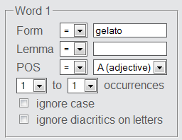 example Form/Lemma/POS